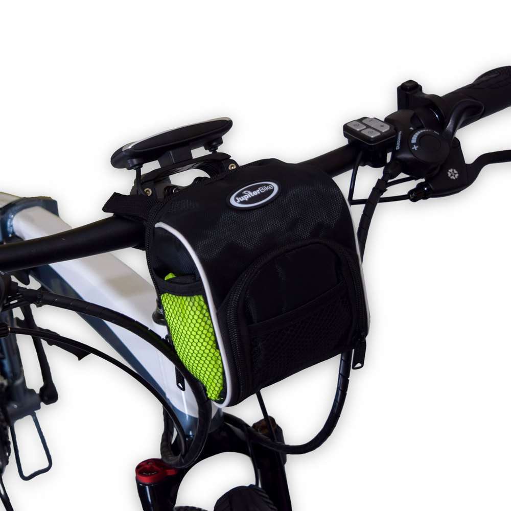 Handlebar Bag With Waterproof Cover For All Jupiter Bikes