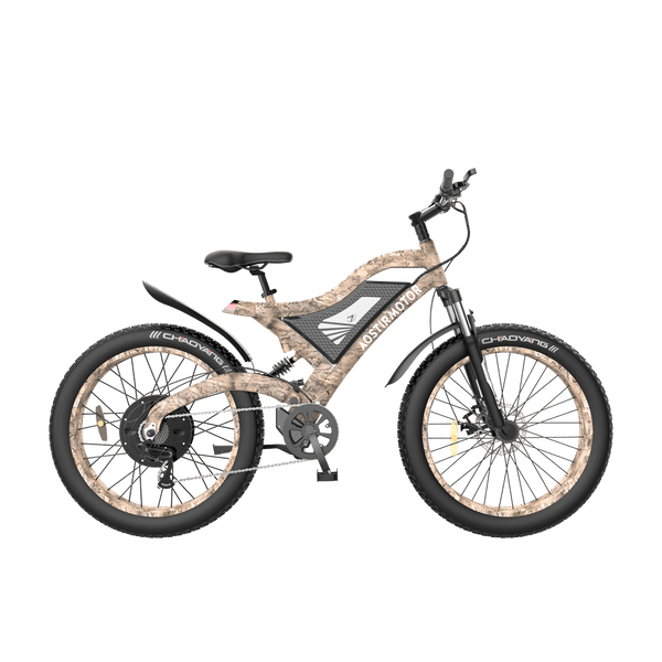 Snakeskin Grain Mountain EBike S18-1500W